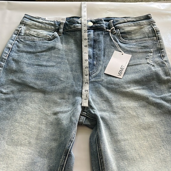 Vervet By Flying Monkey Shirley Super High Rise NWT Size 32 - Picture 6 of 16